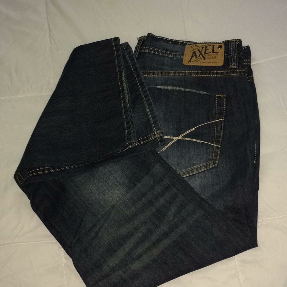 Axel slim straight jeans:griswold